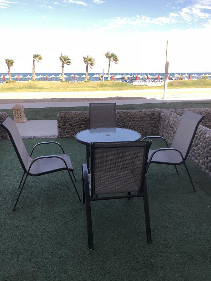 Chalet Porto South Beach - Beach Front Sea View Ain Sukhna Exterior foto