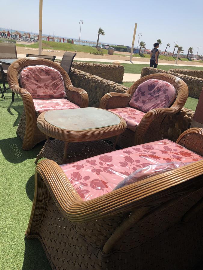 Chalet Porto South Beach - Beach Front Sea View Ain Sukhna Exterior foto