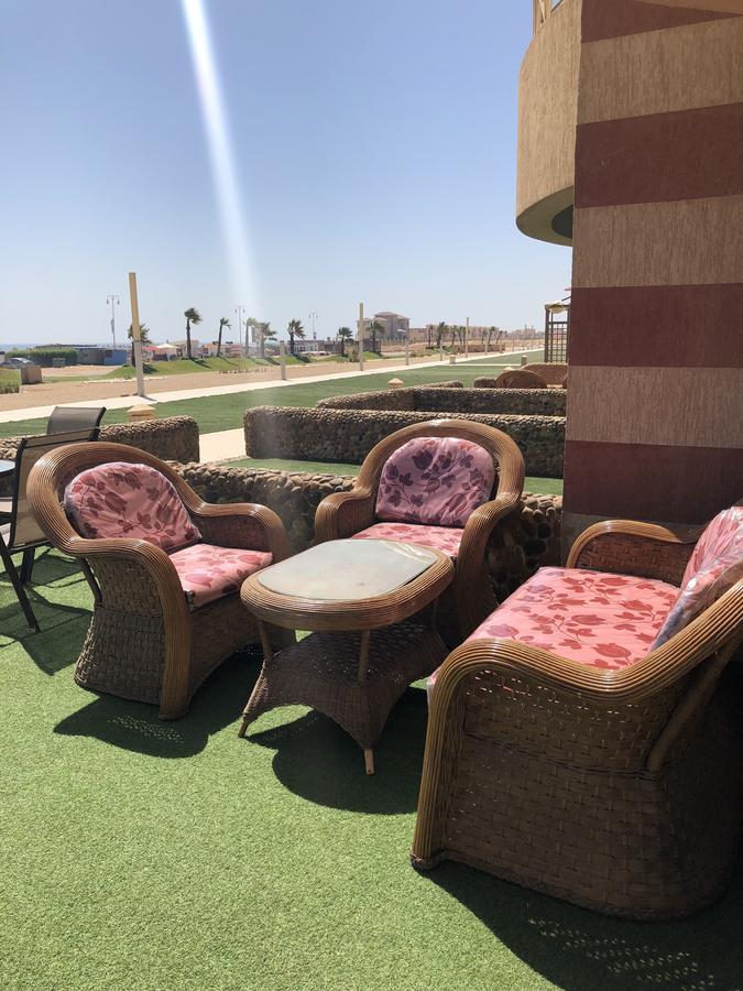 Chalet Porto South Beach - Beach Front Sea View Ain Sukhna Exterior foto